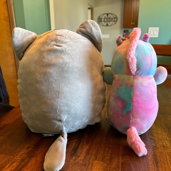 Squismallows Tally the Cat & Bevalee the Unicorn - Picture 2 of 9